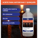 thumbnail of Líquido para antorchas y quinqués 1 Litro. Sin colorantes y no produce hollín.