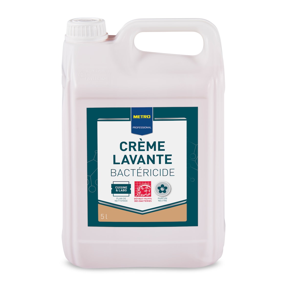 Crème lavante bactéricide 5 L