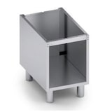 thumbnail of Support inox professionnel 400 x 610 mm pour appareil à poser – pieds réglables