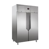 thumbnail of GastroHero Kühlschrank KS-GREENLINE1400 | GN 2/1 | 1400 Liter | Gewerbekühlschrank Edelstahl | -2°C bis +8°C | Gastronomie | Energieeffizienzklasse A