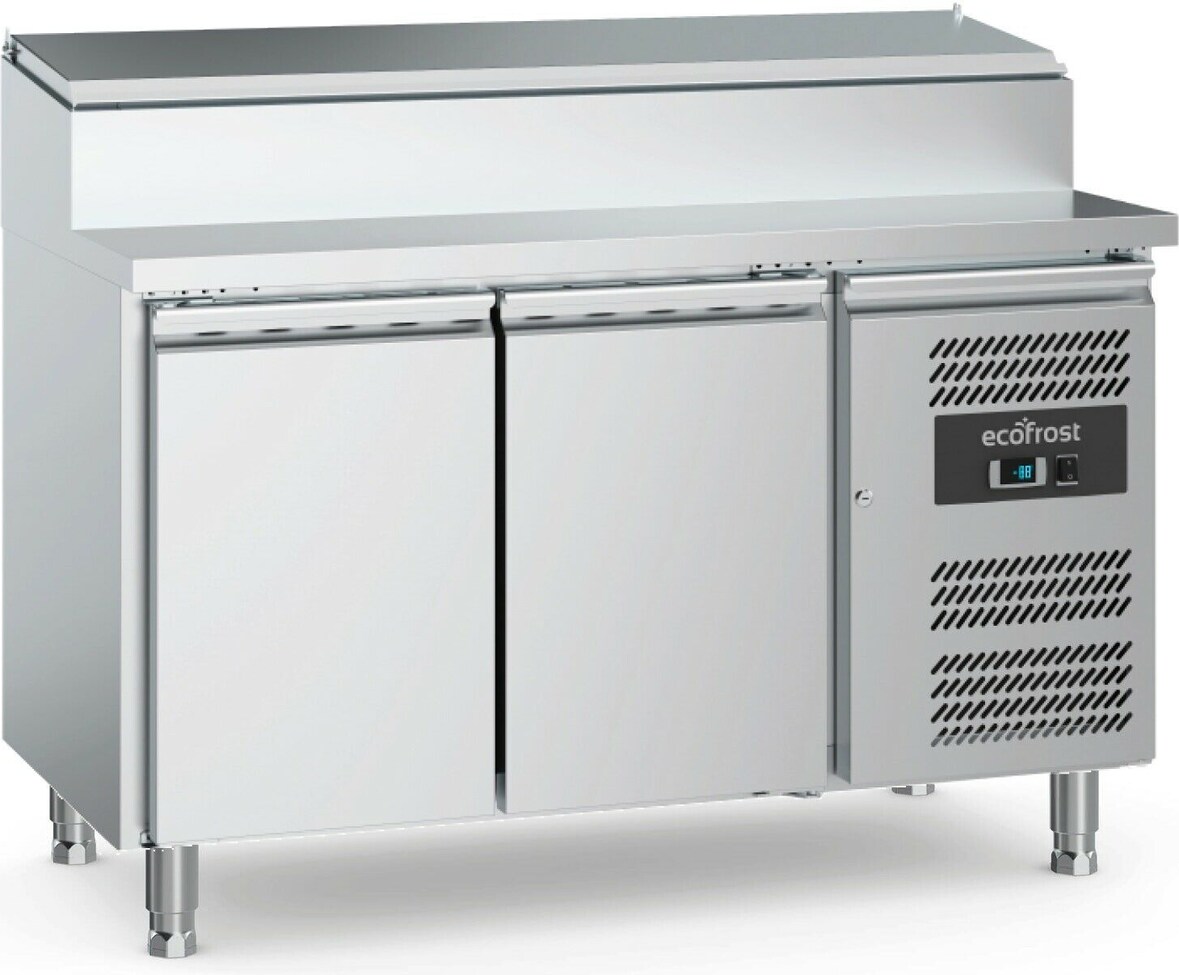 Gastro Edelstahl Kühltisch Kühltheke Saladette 2 Türen 282l 6x 1/3GN +2/+8°C