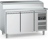 thumbnail of Gastro Edelstahl Kühltisch Kühltheke Saladette 2 Türen 282l 6x 1/3GN +2/+8°C