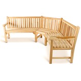 thumbnail of SAM® Gartenmöbel Set 4tlg mit Eckbank Teak Gartentisch ausziehbar 120-170 cm BORNEO/CARACAS