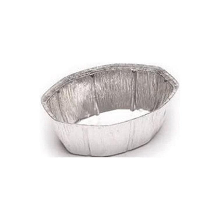 MONOUSO - Folie pan voor gebraden kip Ovaal vormig 2400ml (500 stuks)