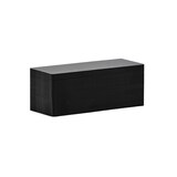 thumbnail of Lot de 100 cartes à imprimer PVC noires - 150 x 50 mm