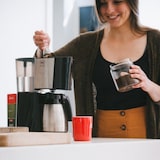 thumbnail of Melitta Enjoy TopTherm  Schwarz Kaffeemaschine - AromaSelector, Tassenskalierung