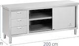 thumbnail of Royal Catering Mueble neutro de acero inoxidable - ECO - 200 x 60 cm - 600 kg -