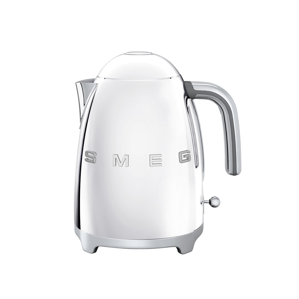 Bouilloire Années 50 1,7 l chrome -  170.00 cl Blanc Autre forme Acier Inoxydable (inox  Smeg 23.00x25.00 cm