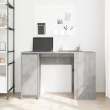 thumbnail of Scrivania grigio cemento 120x42x76 cm in derivati \u200b\u200bdel legno modello Vega Master Logic