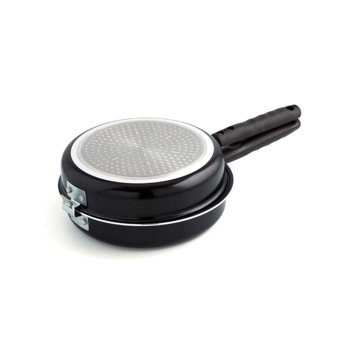 Quid Gastro Fun - Sarten Doble Aluminio Estampado 20Cm