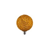 thumbnail of F-BRIGHT Bombilla globo LED G150 de hilo trenzado E27 4,6W 3000K | Decorativa amarilla.