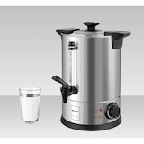 thumbnail of METRO Professional Wasserkocher / Glühweinspender GWB1006, Edelstahl, 6 L, 1300 W, 40 Tassen, mit Wasseranzeige, silber