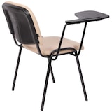 thumbnail of Juego de 4 sillas Ken en tela con mesa plegable Crema