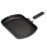 thumbnail of ILSA Bistecchiera rettangolare DietiGrill Induction per induzione in alluminio con rivestimento antiaderente e manico in bachelite cm 25x35