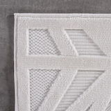 thumbnail of Teppich Outdoor 3D-Effekt Wetterfest Waschbar Strapazierfähig Balkon Terrasse Küche OEKO-TEX Creme 200x290 cm – ORTLER von Kadima Design