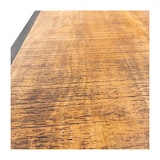 thumbnail of Table mange debout fer et bois L150 x P150 x H107