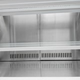thumbnail of Romux® Kühlvitrine für Konditorei Quadratisch Tischgerät 2 Böden Weiß 470 Liter Umluftkühlung | Kühlvitrine Gerade Glasscheiben