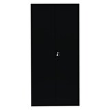 thumbnail of Lüllmann® Flügeltürenschrank, 5 OH, 1950 x 925 x 500 mm, tiefschwarz