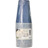 thumbnail of 300 Pappbecher 0,2 l blau dunkelblau Kaltgetränk Becher