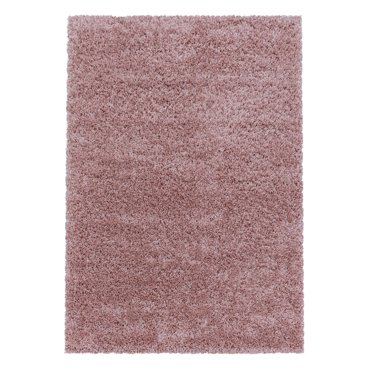 Teppich Waschbar Shaggy Uni Kuschelig Strapazierfähig Schlafzimmer Esszimmer Rosa 60x110 cm OEKO-TEX Gekettelt – SPREE von Kadima Design