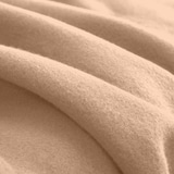 thumbnail of 3er Set Polar Fleecedecke 130x160 cm, OEKO-TEX ca. 400g Gewicht, mit Antipilling & Kettelrand - Farbe beige