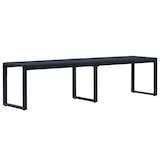 thumbnail of vidaXL Gartenbank 180 cm PS-Platte Schwarz