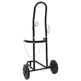 thumbnail of vidaXL Handtrolley Zwart en Rood 49 x 49 x 101 cm Staal