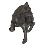 thumbnail of Dekofigur Figur Katze Kater liegend Kantenhocker Polyresin Antik Stil H 20 cm