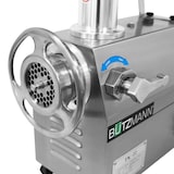thumbnail of Professionele vleesmolen Bützmann BTK-22 met 22 monden. Capaciteit tot 250 kg/u. Met aan/uit-schakelaar, de enige die geldig is voor CE.
