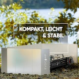 thumbnail of EVOCAMP Windschutz für Gaskocher & Grill – 22 Lamellen, faltbar, kompakt, mit Tasche