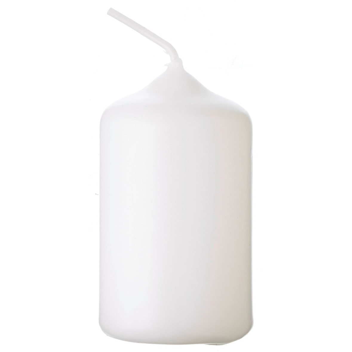 METRO Professional Stumpenkerzen, Paraffin, 3.8 x 7 cm, ca. 7 Std., weiß, 20 Stück