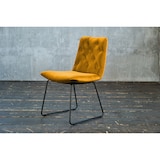 thumbnail of KAWOLA Stuhl NEW CHARME Esszimmerstuhl Velvet curry