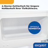 thumbnail of Exquisit Mini Kühl-Gefrierkombination KGC590-30-E-040E schwarz | Nutzinhalt: 85 L  Türanschlag wechselbar | Kühlschrank mit Gefrierfach klein