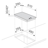 thumbnail of Table de cuisson électrique GT320IX