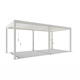 thumbnail of Weide Deluxe | Pergola Voll Aluminium freistehend | 3 x 6 M | Lamellendach weiß