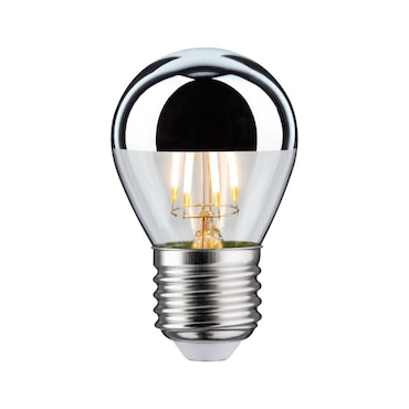 Paulmann Modern Classic Edition Standard 230 V Sphérique LED Calotte réflectrice E27 360lm 4,8W 2700K gradable Calotte argentée 28668