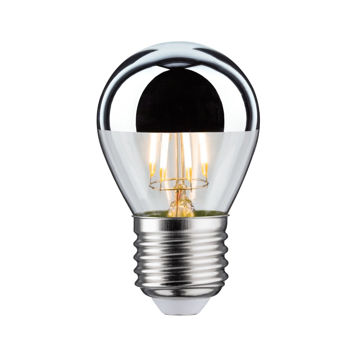 Paulmann Modern Classic Edition Standard 230 V Sphérique LED Calotte réflectrice E27 360lm 4,8W 2700K gradable Calotte argentée 28668