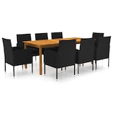 thumbnail of Helloshop26 - Juego de comedor de jardín exterior negro de 9 piezas 02_0014115