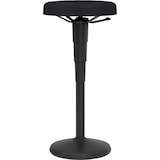 thumbnail of bümö Stehhilfe ergonomisch & höhenverstellbar, Sitz- und Stehhocker in schwarz mit Tellerfuß - Ergonomischer Hocker, Stehstuhl, Bürohocker
