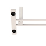 thumbnail of Bureau PHT01, 700 x 400 mm, handmatig in hoogte verstelbaar, verrijdbaar, beige/wit