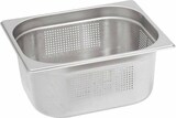 thumbnail of Stalgast Edelstahl Gastronormbehälter Serie STANDARD, GN 1/2 (100mm), perforiert/gelocht