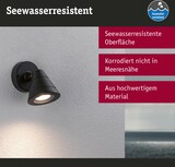 thumbnail of Paulmann Außenwandleuchte Trianseewasserresistent IP44 rund 100x130mmmax. 35W230VAnthrazit Aluminium 94734