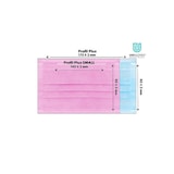 thumbnail of OP- Mundschutz Profil Plus SMALL - Kindermundschutz 500 Stk - latexfrei - rosa/pink