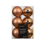 thumbnail of 12 Weihnachtskugeln Kunststoff 6cm klassisch & bruchsicher Christbaumkugeln Weihnachtsbaumkugeln Christbaumschmuck Weihnachtsbaumschmuck Brandy