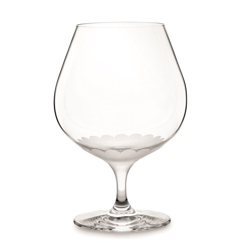 Fade polly set 6 calice brandy cl 66 in fine vetro cristallino