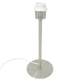 thumbnail of B&S Lampenfuß Metall Edelstahl matt H 35 cm für E27 max 40 Watt