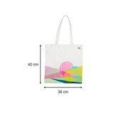 thumbnail of Sac de course type totebag en coton Tasty Green
