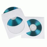 thumbnail of Hama CD-ROM Paper Sleeves 50, White 50 Disks Weiß