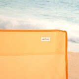 thumbnail of Aktive Beach Cadeira de praia dobrável com bolso lateral laranja 50x49x66 cm