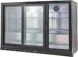 thumbnail of GastroHero Barkühlschrank ECO 350 schwarz 338 Liter Getränkekühlschrank Schiebetüren LED unterbaufähig Umluft